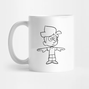 Softies Kay T-Pose Mug